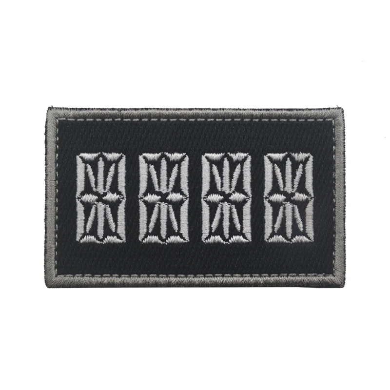 Juego de parches tácticos con diseño graffiti compatible MOLLE - imagen 4