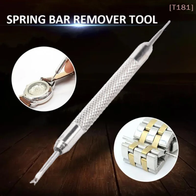 [E] Wrist Watch Band Repair Tool Kit Spring Bar Pins Link Remover Tools Accessories