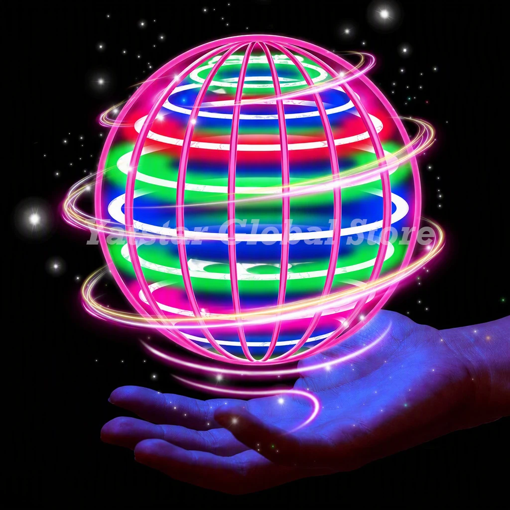 Drone Ball Rc - Flying Ball with Color LED Lights