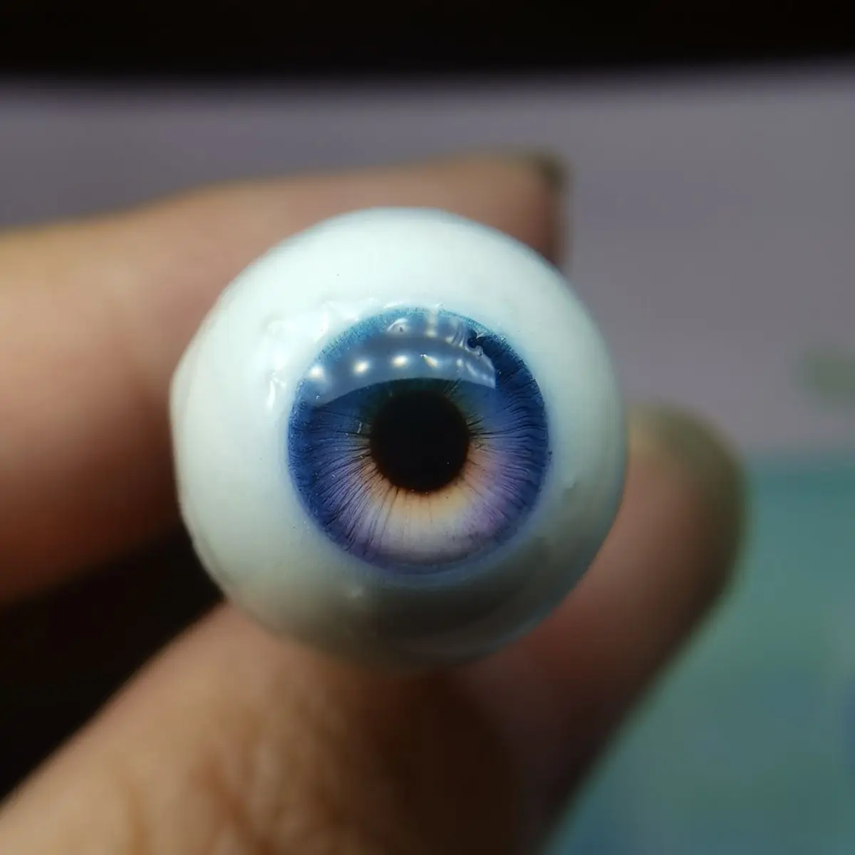 Doll Eyes 8/10/12/14/16/18/20mm for 1/3 1/4 Bjd Doll Ob11 Human Realistic Stereoscopic Plaster Eyeball Girl Toy Doll Accessories