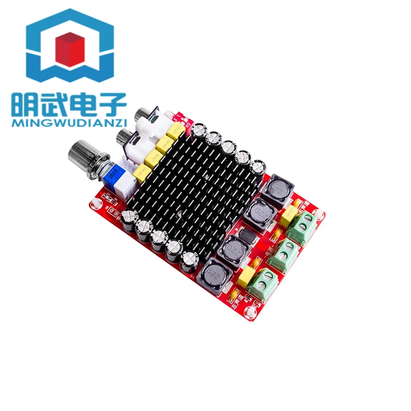 

XH-M510 TDA7498 high power digital power amplifier board 2*100W car power amplifier DC 14-34V