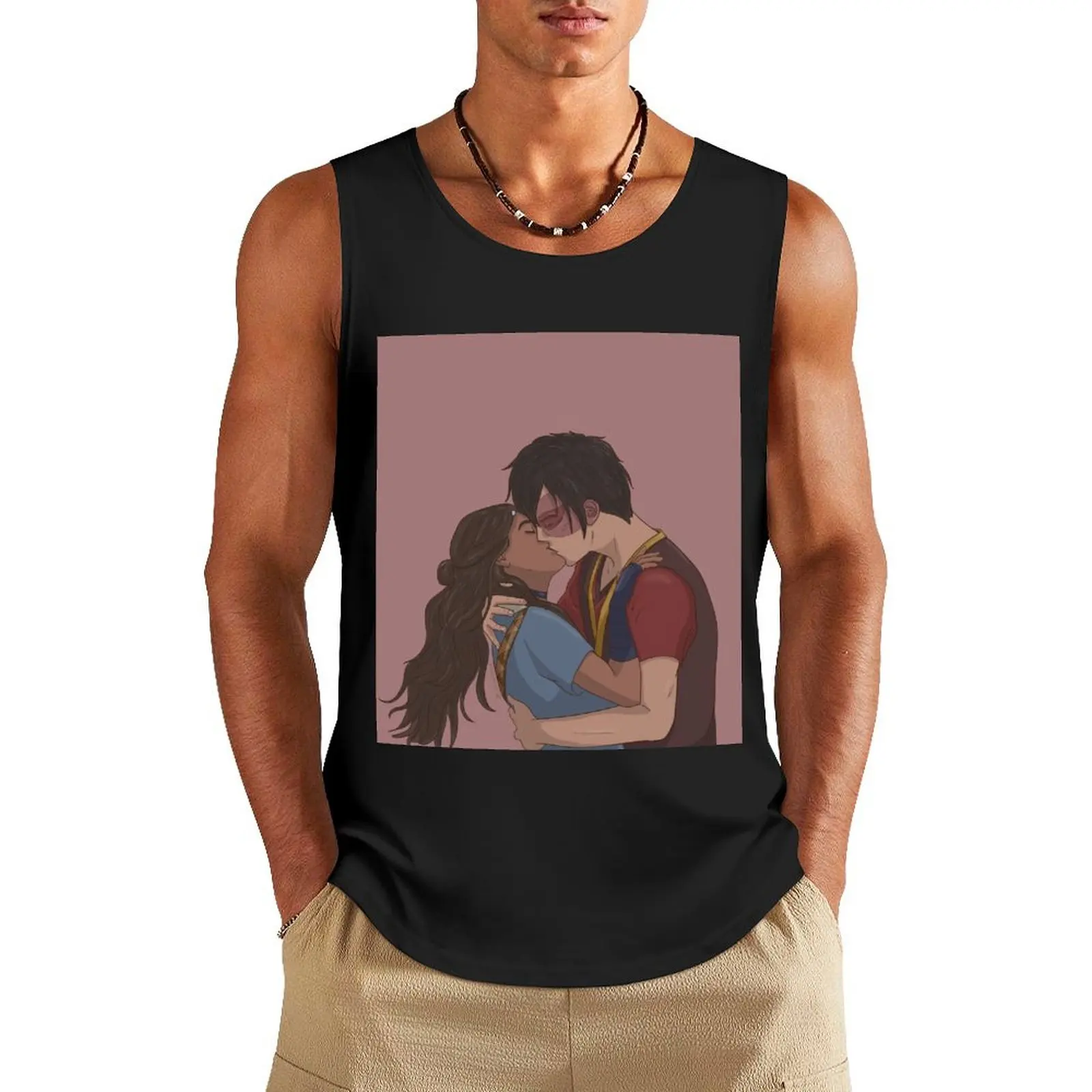 

Zutara Kiss poster Tank Top vest for men t-shirt for men