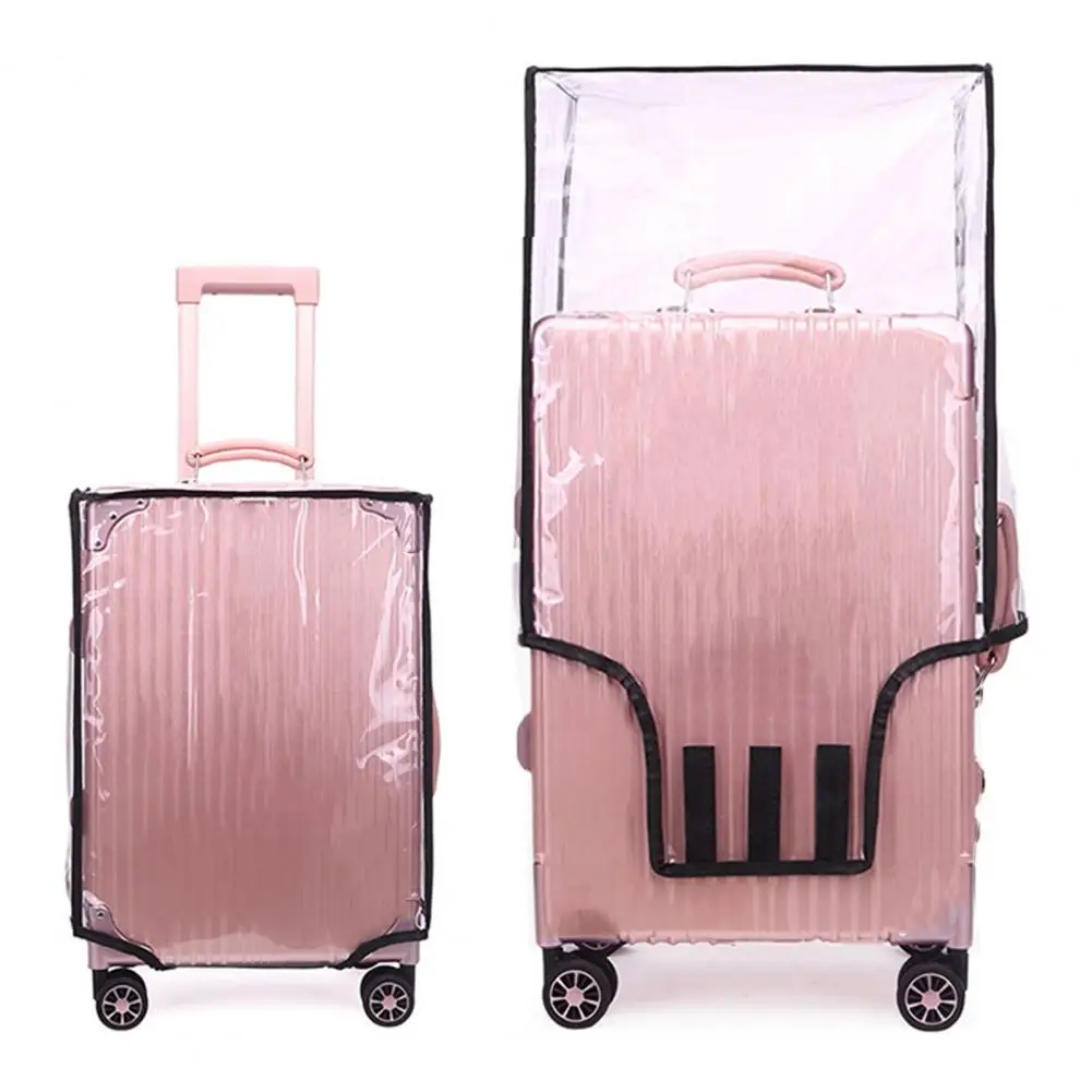 Juste de Protection pour Valise, Résistante, Transparente, pour Bagages