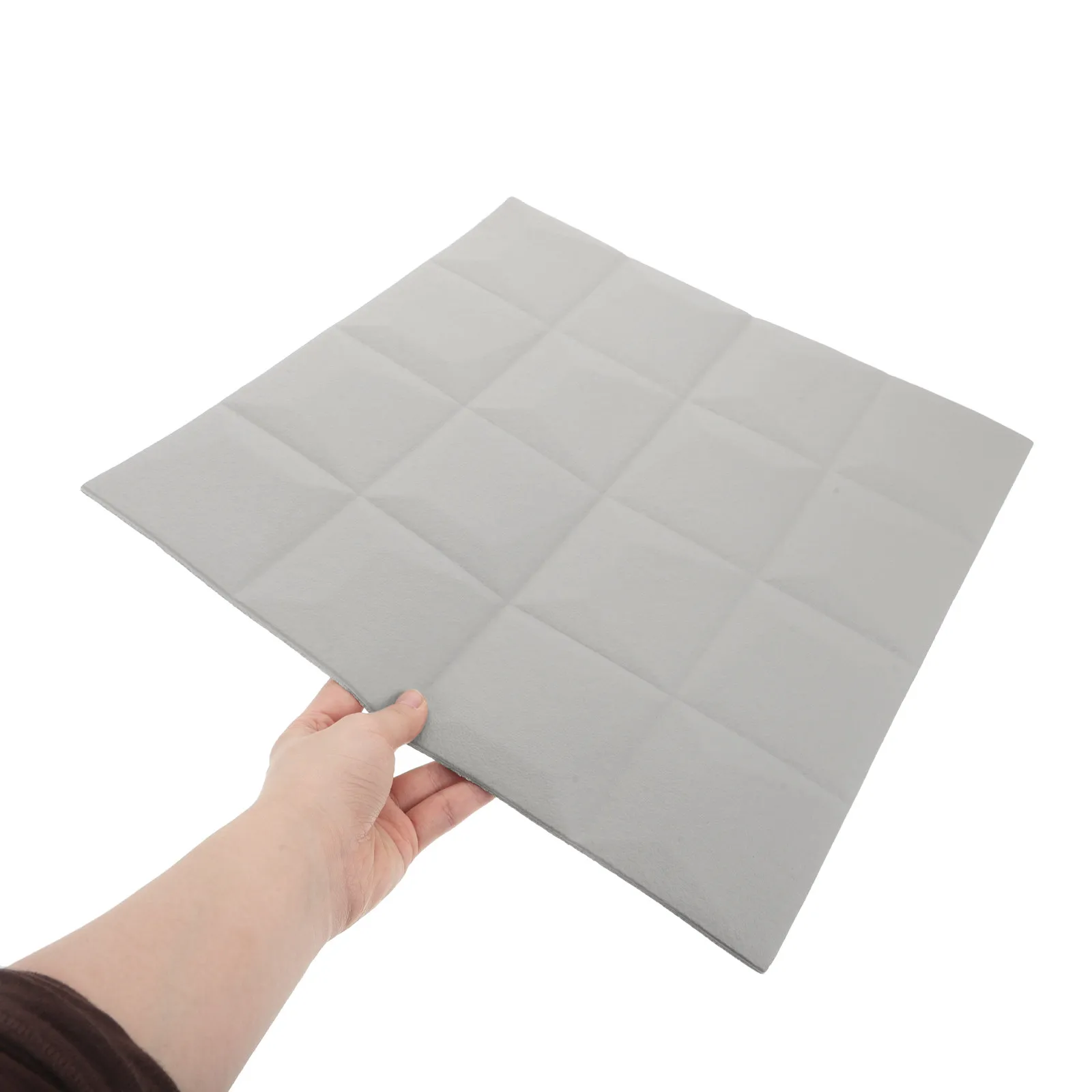 2Pcs Kids Anti-Collision Wall Padding Soft PU Panels 13.58 Self-Stick Cushion for Nursery Playroom Headboard Protection