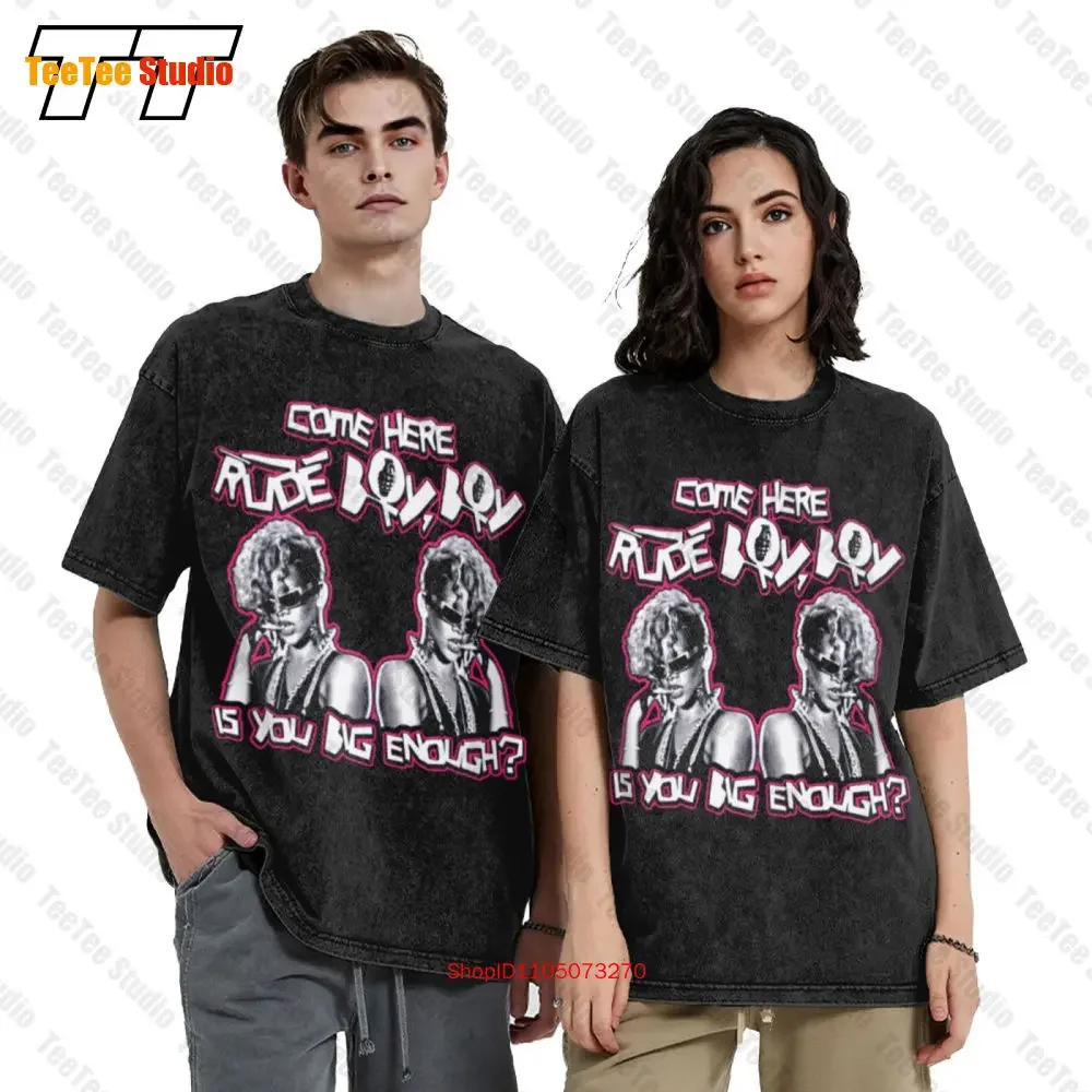 Rude Boy Riri Come Here Big Enough Pop Vintage Oversized T-Shirt FWOI