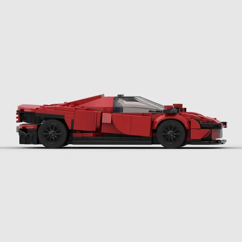 MOC SP3 Daytona Supercar bloques de construcción serie de velocidad de 8 pernos modelo de ensamblaje de hypercar para adultos coleccionistas