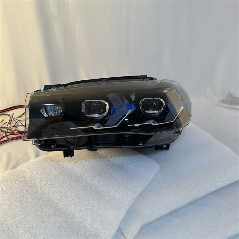 

For BMW X5 F15 14-18 LED Headlights Assembly High Quality Warm White Day Running Lights 12V Car Accessories with Long Expiration