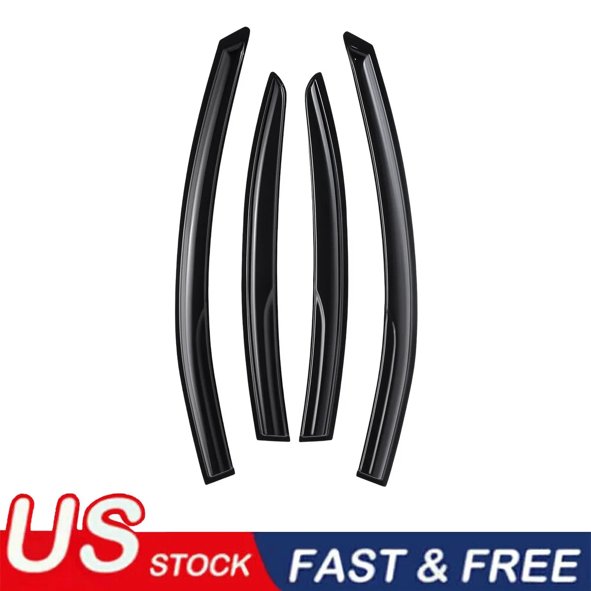 

Дефлекторы окон (ветровики) в стиле JDM Mugen для Mazda 3 2010-2013 годов, защита от солнца и дождя