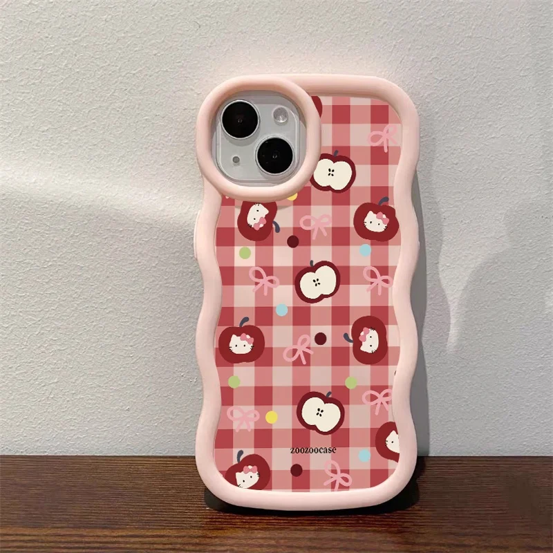 Bonito rosa olá kitty caso de telefone para xiaomi redmi 14c 13c 12c 10c 13 12 10 a3 a5 pro a1 a2 nota 9s 10s 8 9 10 pro capa macia