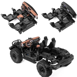 Rcクローラー車用中央制御シートインテリア、アップグレードされたdiy、trxas trx4、1セット、新品、1、10