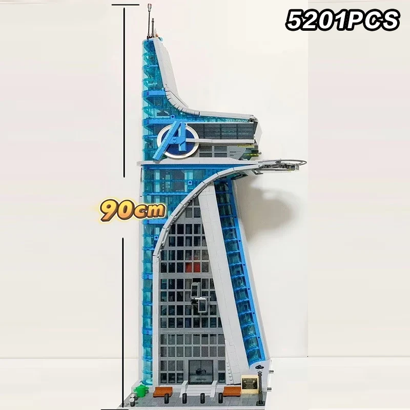 Nuovo 76269 Classic Tower Battle 5201PCS Modello Building Blocks Architettura Mattoni Street View Giocattoli per I Bambini Regalo Di Natale