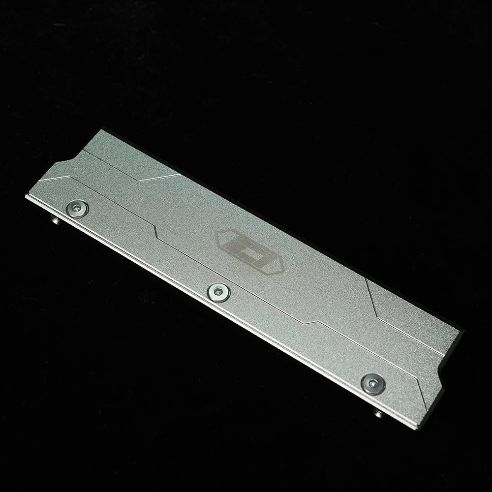IceManCooler RAM Speicher Kühlkörper Disspation Weste, Volle Kupfer, Dienen DDR5,DDR4,DDR3, helle Silber, Thermische Pad Enthalten