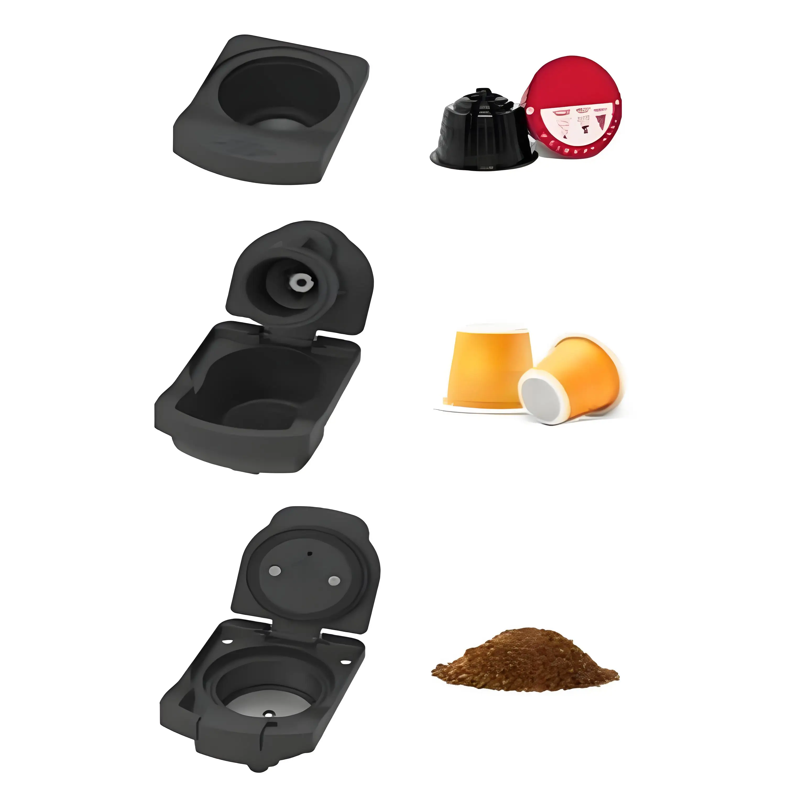 ماكينة صنع القهوة الكهربائية 20 بار من الفولاذ المقاوم للصدأ ماكينة صنع القهوة متعددة الكبسولات OEM للإسبريسو