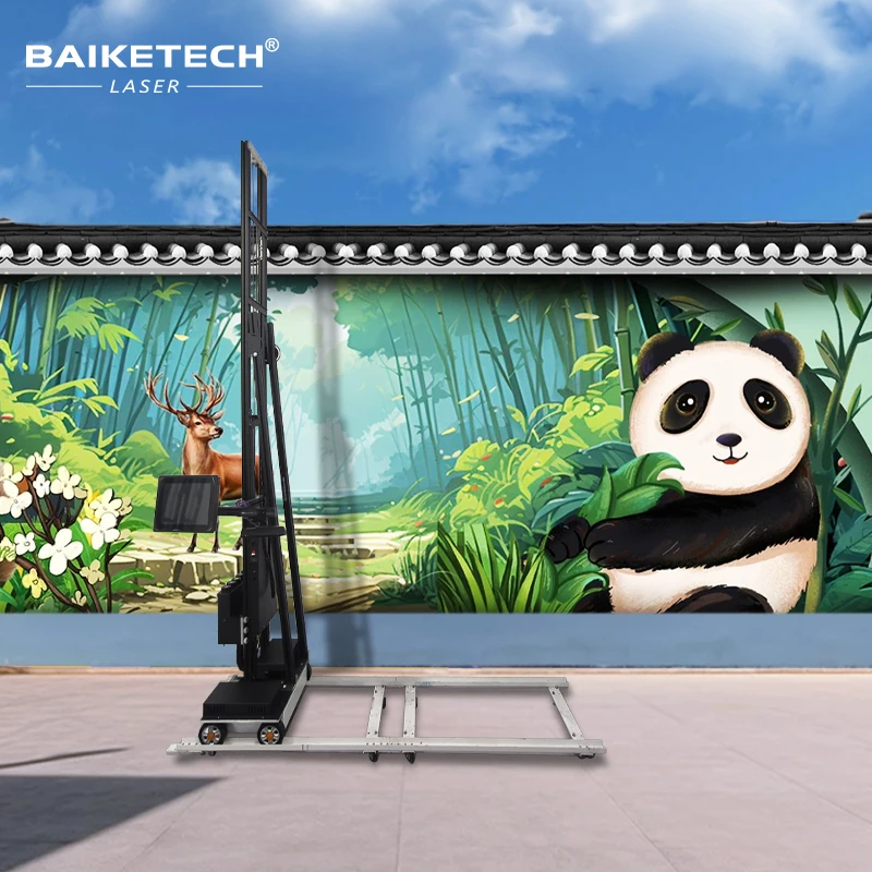 

TH-GW200P Factory 3D vertical wall inkjet printer indoor and outdoor printing machine