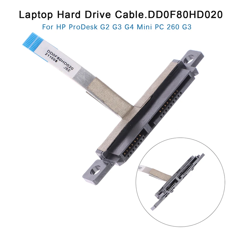 Laptop Hard Drive Cable HDD Connector Flex Cable for HP ProDesk G2 G3 G4 Mini PC 260 G3 DD0F80HD020