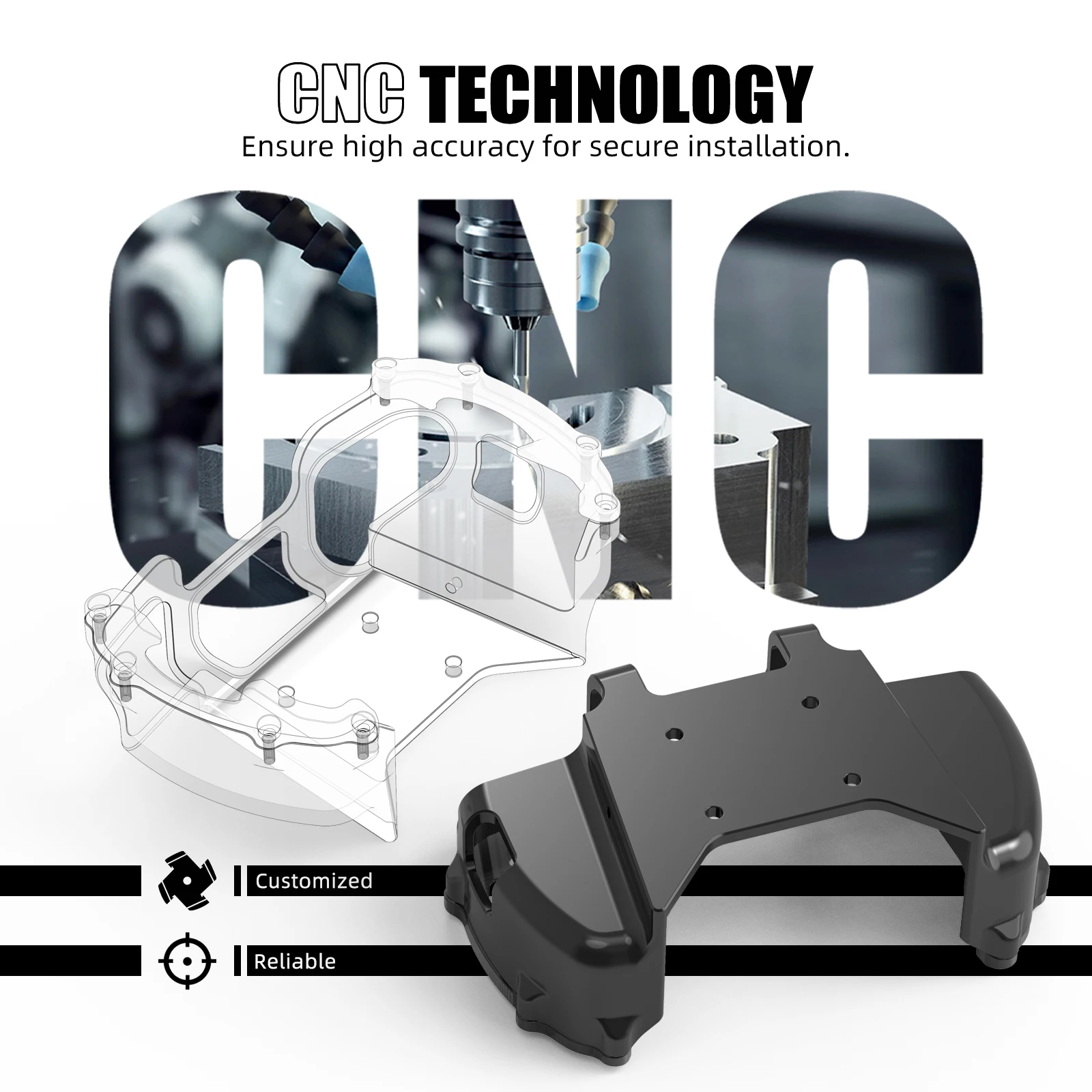 GPS Navigation Mount Bracket Protector For Voyager Pro Yamaha BMW Honda Suzuki Kawasaki KTM Husqvarna Harley Ducati Triumph