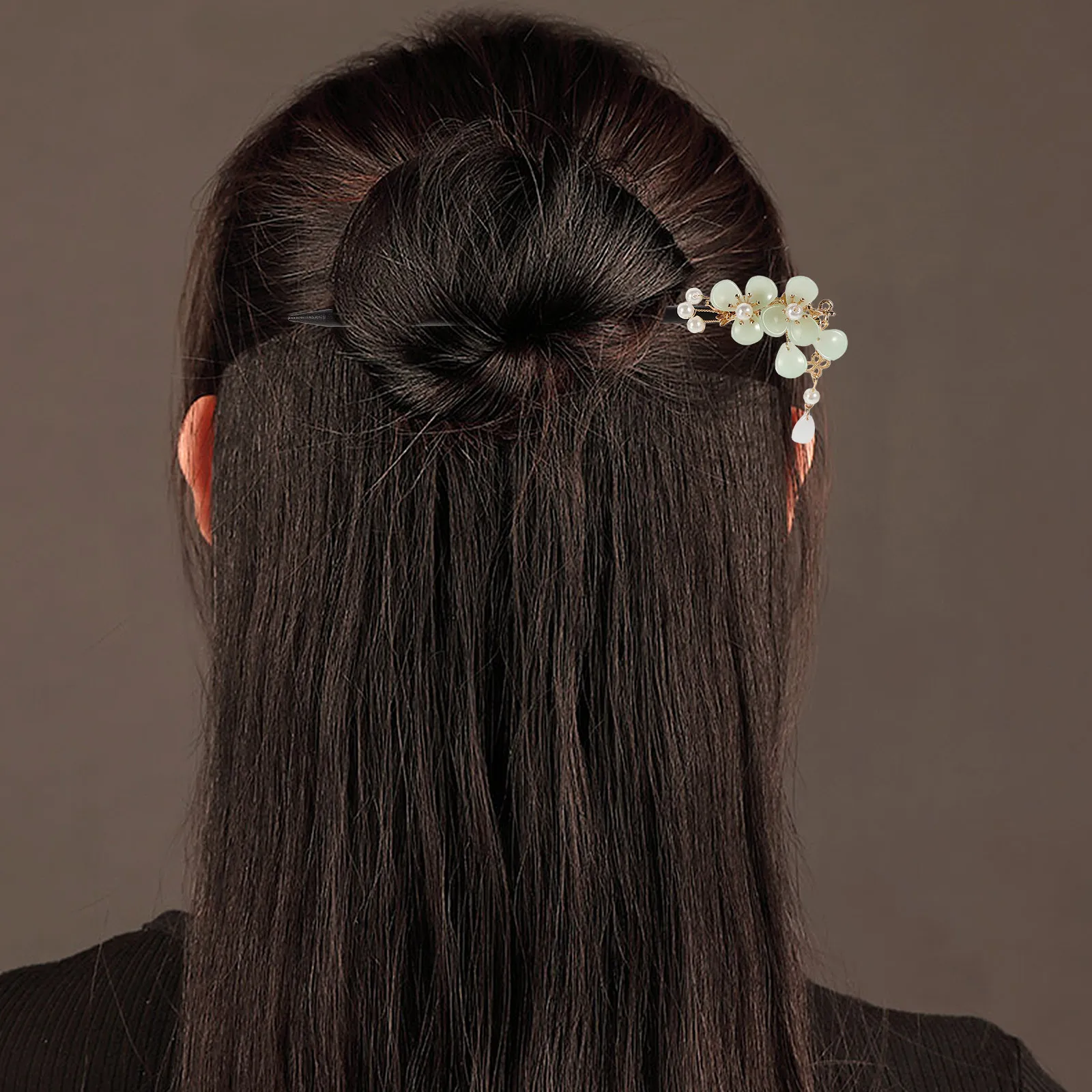 

Набор из 4 винтажных деревянных заколок для волос с кисточками в старинном стиле, декоративные шпильки для традиционных причесок Ханьфу