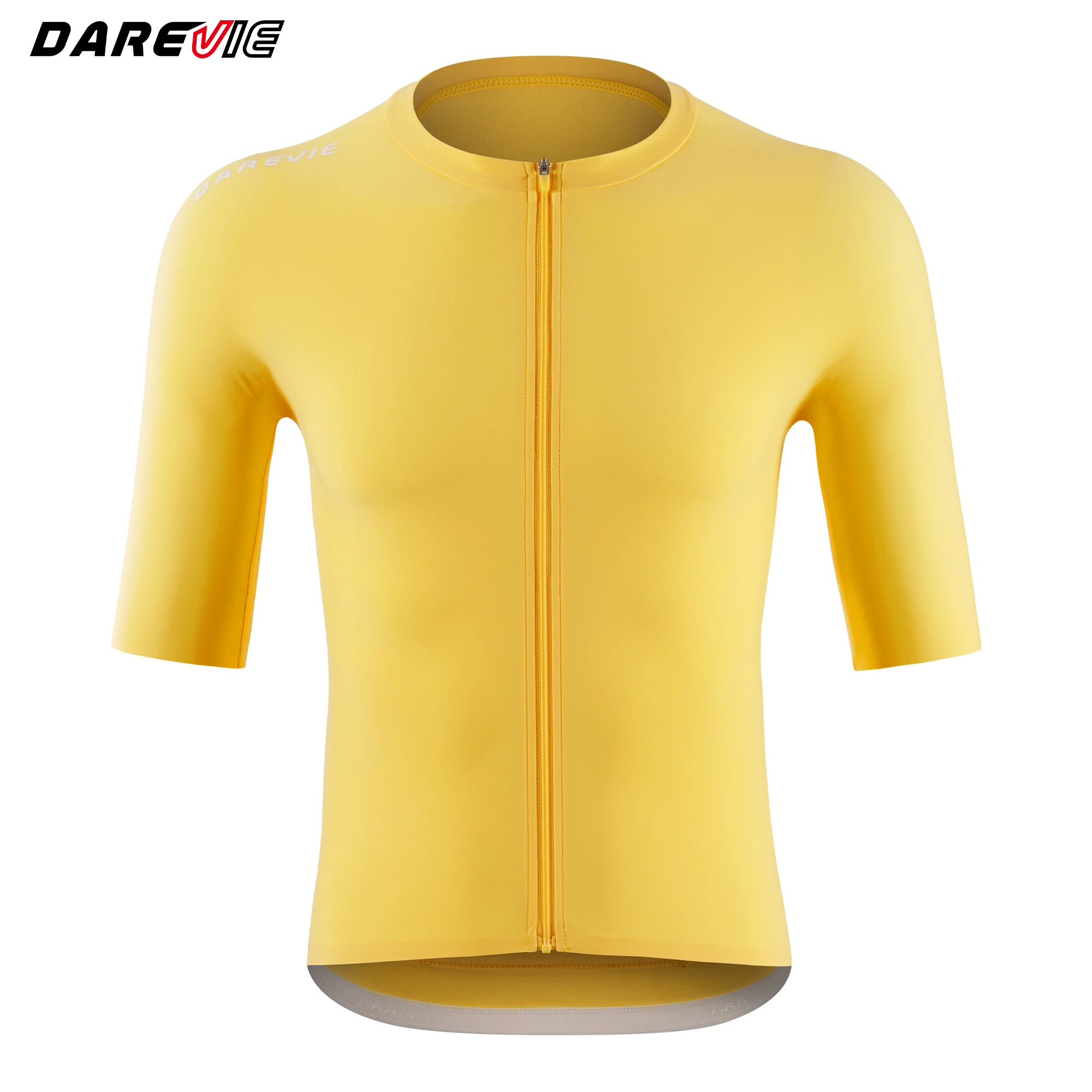 DAREVIE Cycling Jersey Anti UV Quick Dry Light Soft Top Level Man Cycling Maillot Anti Slip Moisture Wicking Men's Cycling Shirt