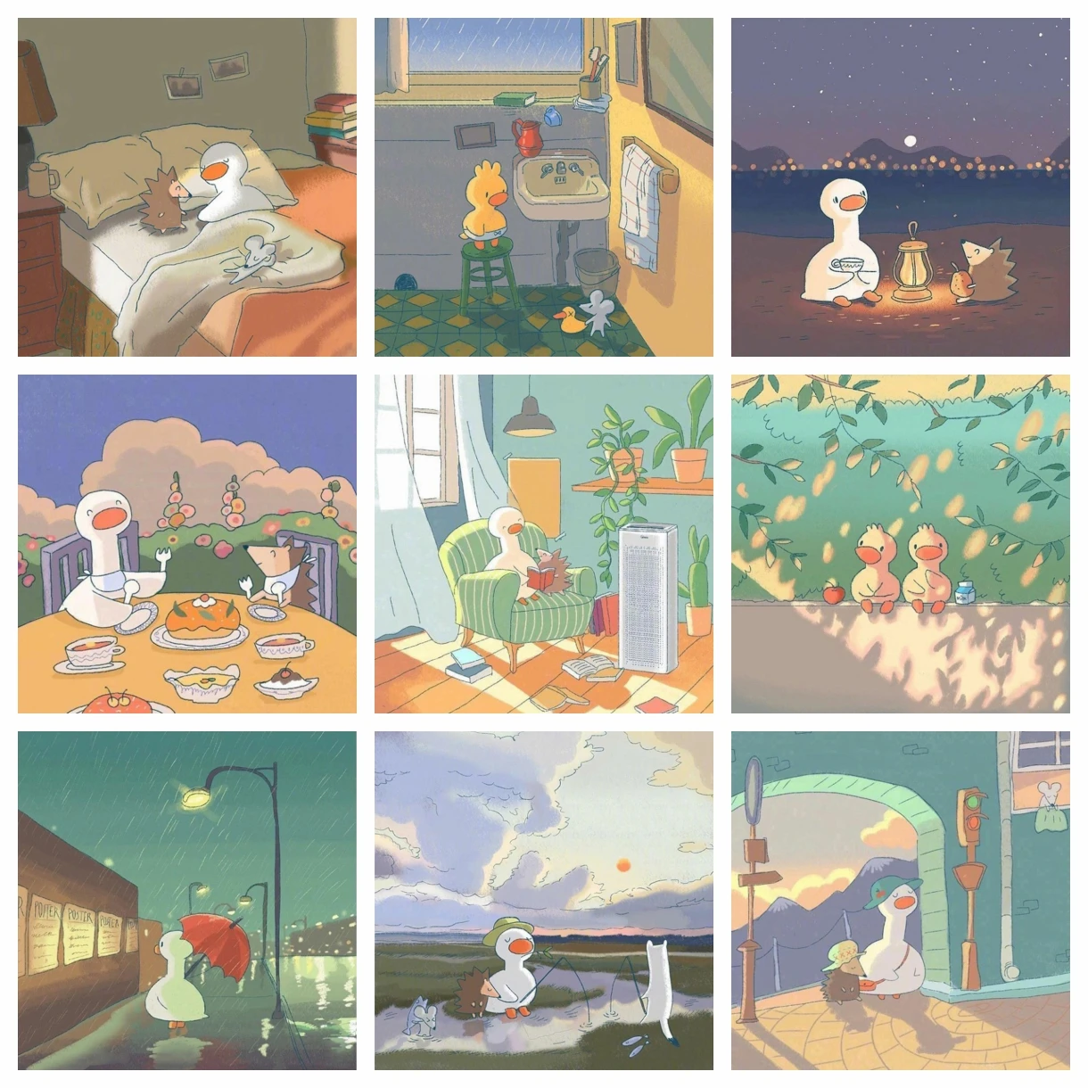 

5d DIY алмазные художественные наборы для рисования мультяшная утка, новинка 2024, вышивка, мозаика, вышивка крестиком, домашний декор в виде животных, детский подарок, поделки