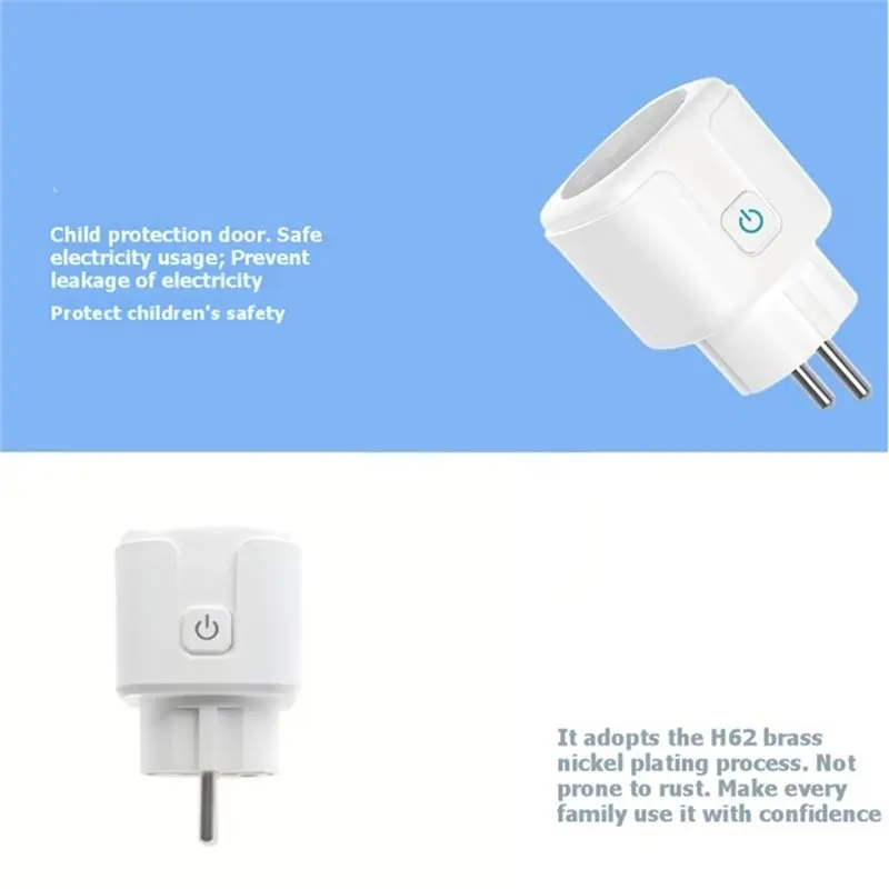 B50B-RF433 Wireless Socket Smart Home Remote Control Socket 16A EU Plug Remote On OFF Electrical For Lighting Fan TV