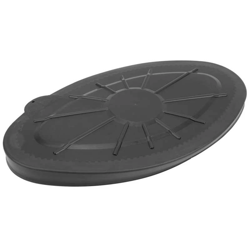 2X Deck Hatch Cover Boat Waterproof Round Hatch Cover Plastic Deck Inspection Plate For Marine Boat Kayak Canoe Marine