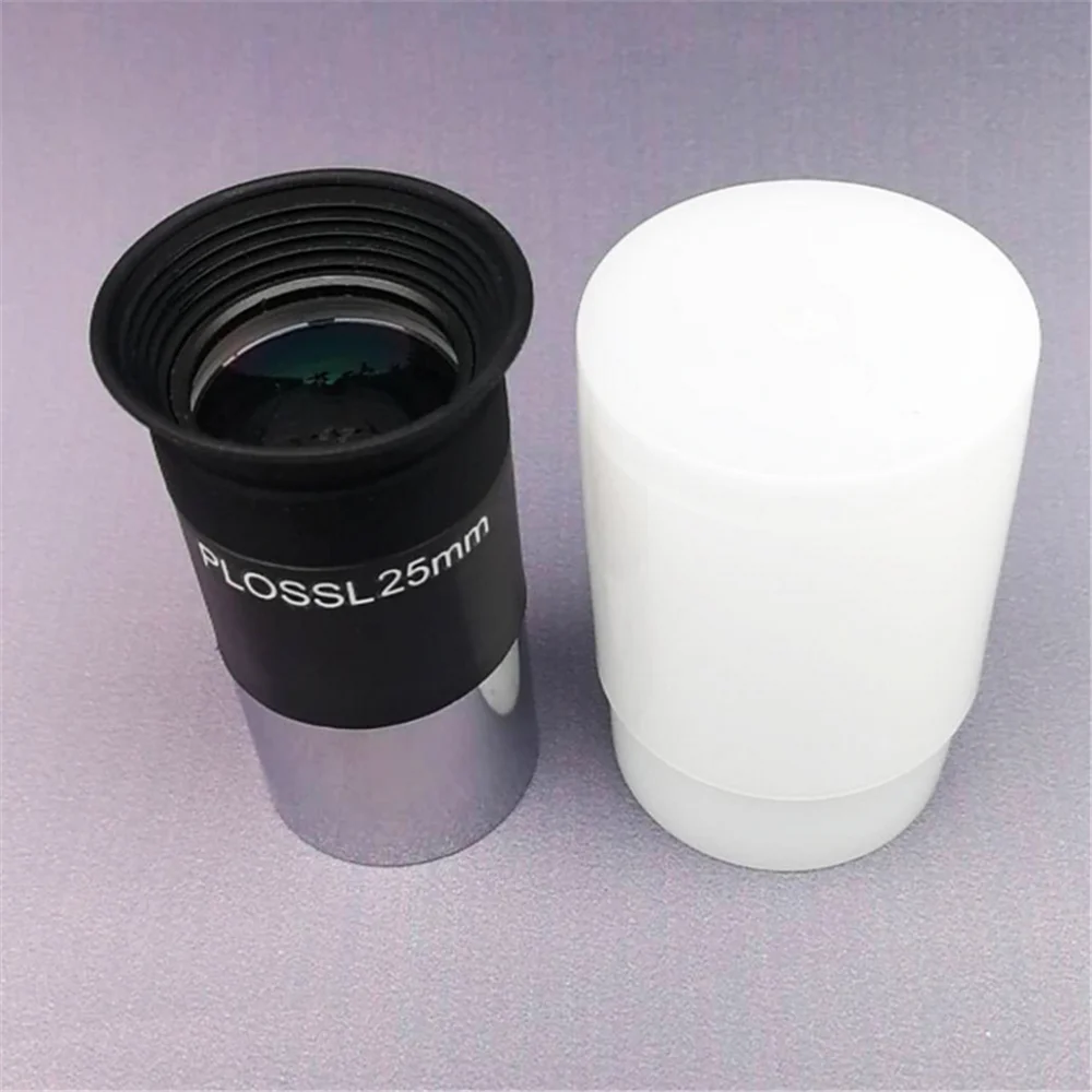 Agnicy Astronomical Telescope Accessories Plossl PL 25mm Optical Eyepiece Metal 1.25 Inches 31.7mm Optical Lens Eyepiece
