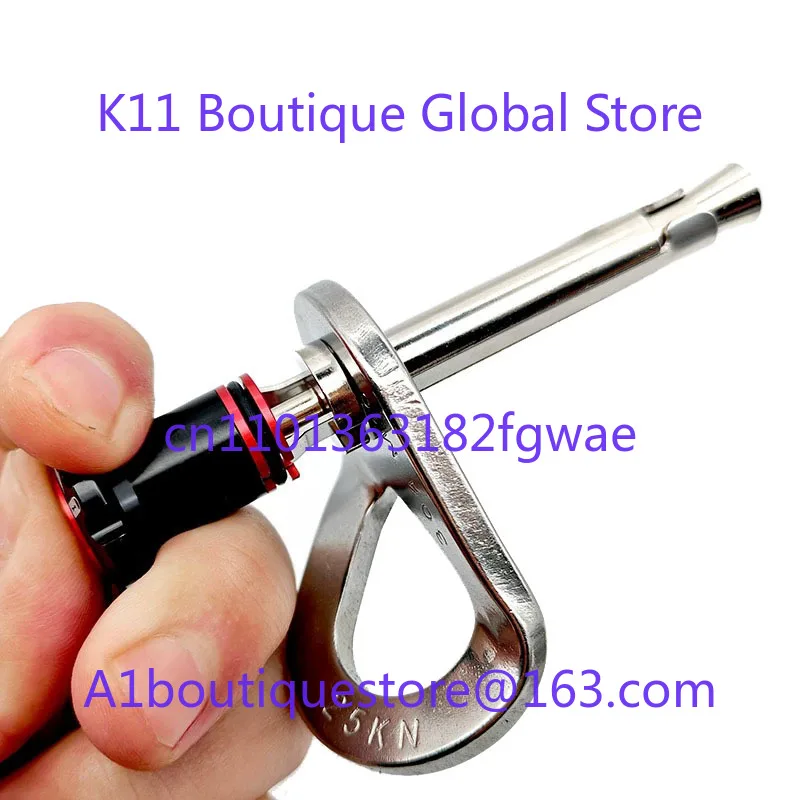 

Распорный болт M10 для скалолазания X60, съемная анкерная точка, быстросъемный гвоздь для копья для повторяющихся операций на большой высоте