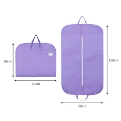 10 Colors Available Dustproof Clothing Covers Clothes Dust Cover Coat Suit Dress Protector Hanging Garment Bags Closet Organizer