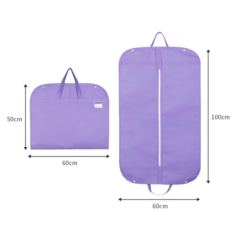 10 Colors Available Dustproof Clothing Covers Clothes Dust Cover Coat Suit Dress Protector Hanging Garment Bags Closet Organizer