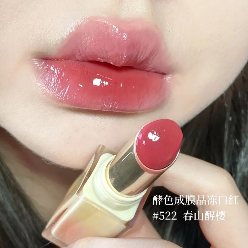 JOOCYEE Kryształowa Pomadka Lustrzany Błyszczyk do Ust Nieprzywierający do Kubka Nawilżający Balsam do Ust Nawilżające Pomadki z Barwieniem