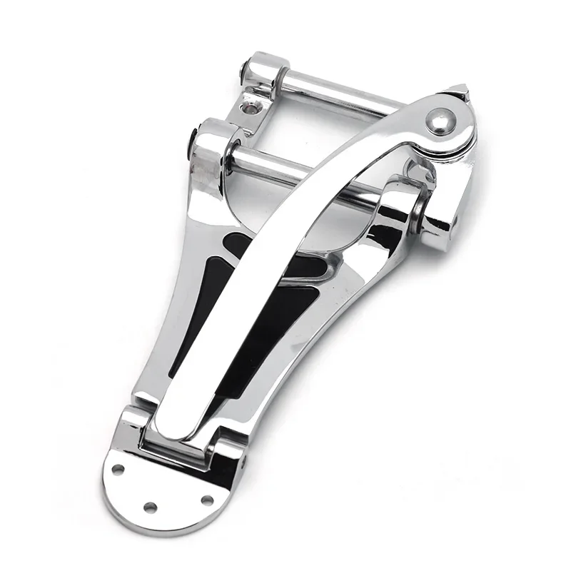 B-70 G ES 355 chrome Guitar Vibrato Bridge tailpiece for Arch Top Archtop Hollow Semi Hollow Jazz Electric Guitar