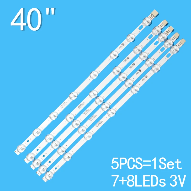 LED Backlight Strip For 40DLED_A B-TYPE VES400UNDS-2D N03 N04 JT014001/01 LED40287 LED40127 40287FHD LED40127FHD