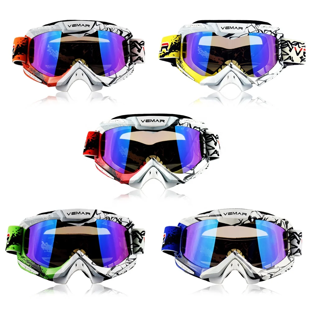 New Outdoor Motorcycle Riding Goggles Cycling MX Off-Road Ski Sport ATV Dirt Bike Racing Glasses Motocross Goggles Sunglasses