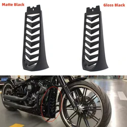 For Harley Softail Street Bob Breakout Fat Bob Low Rider 2018-2022 Motorcycle Front Lower Radiator Cover Chin Fairing Spoiler