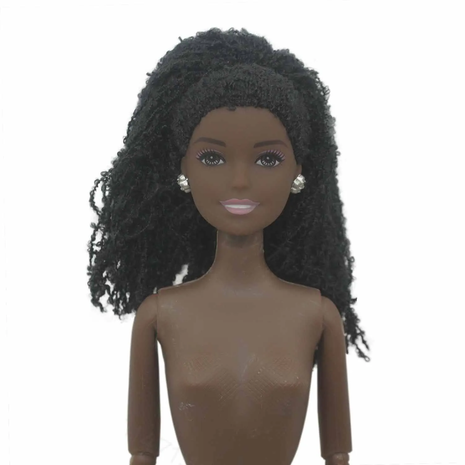 1/6 30 cm Schwarze Afrikanische Puppe Gelenke Bewegliche Schwarze Haut Männer Frauen Paar Puppe Neue Matt Matte Schmutzige Zöpfe BJD Puppe kinder Geschenke