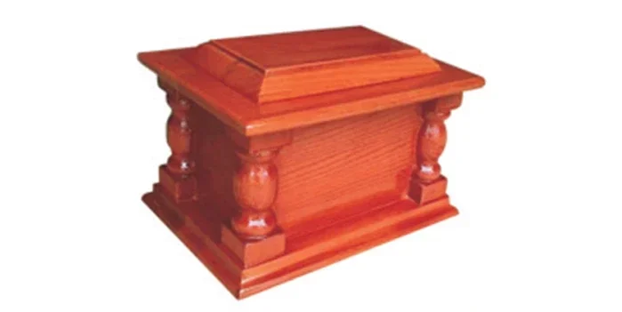 TD-H56 mini wooden factory export pet coffin box factory price wooden urn