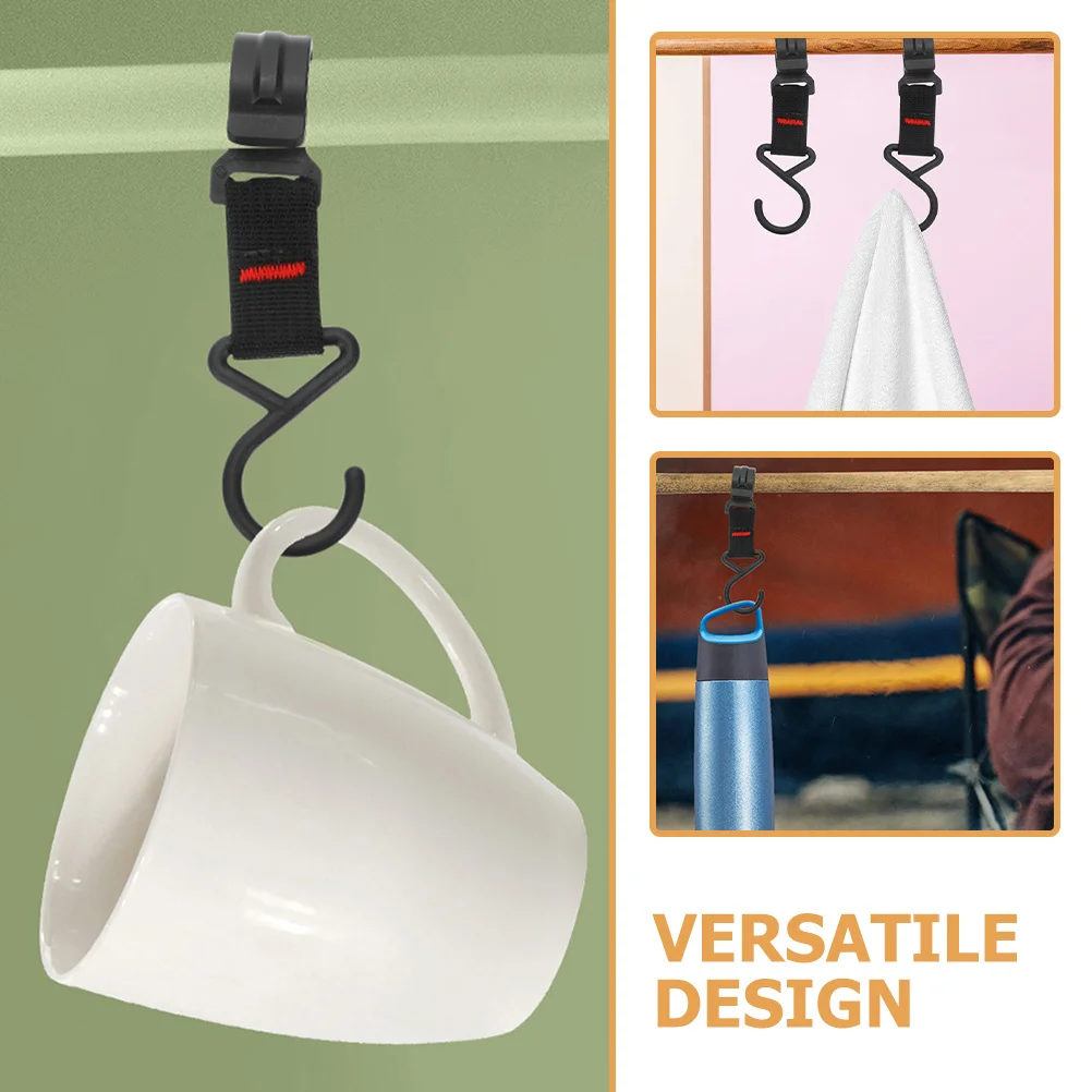 

15Pcs Outdoor Hanging Hooks Camping Hanger Heavy Load Capacity for Pot Lamps Clothing Shoes Lightweight Compact Storage Solution