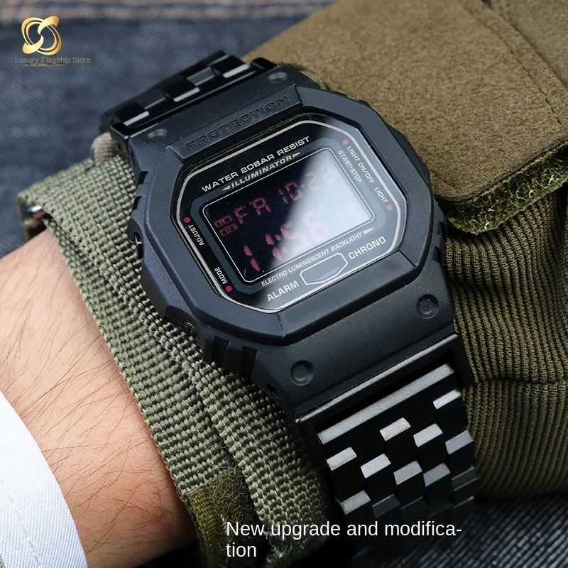 Ремешок из нержавеющей стали для Casio DW5600 GW-B5600 GA 110 100 120 GD 100