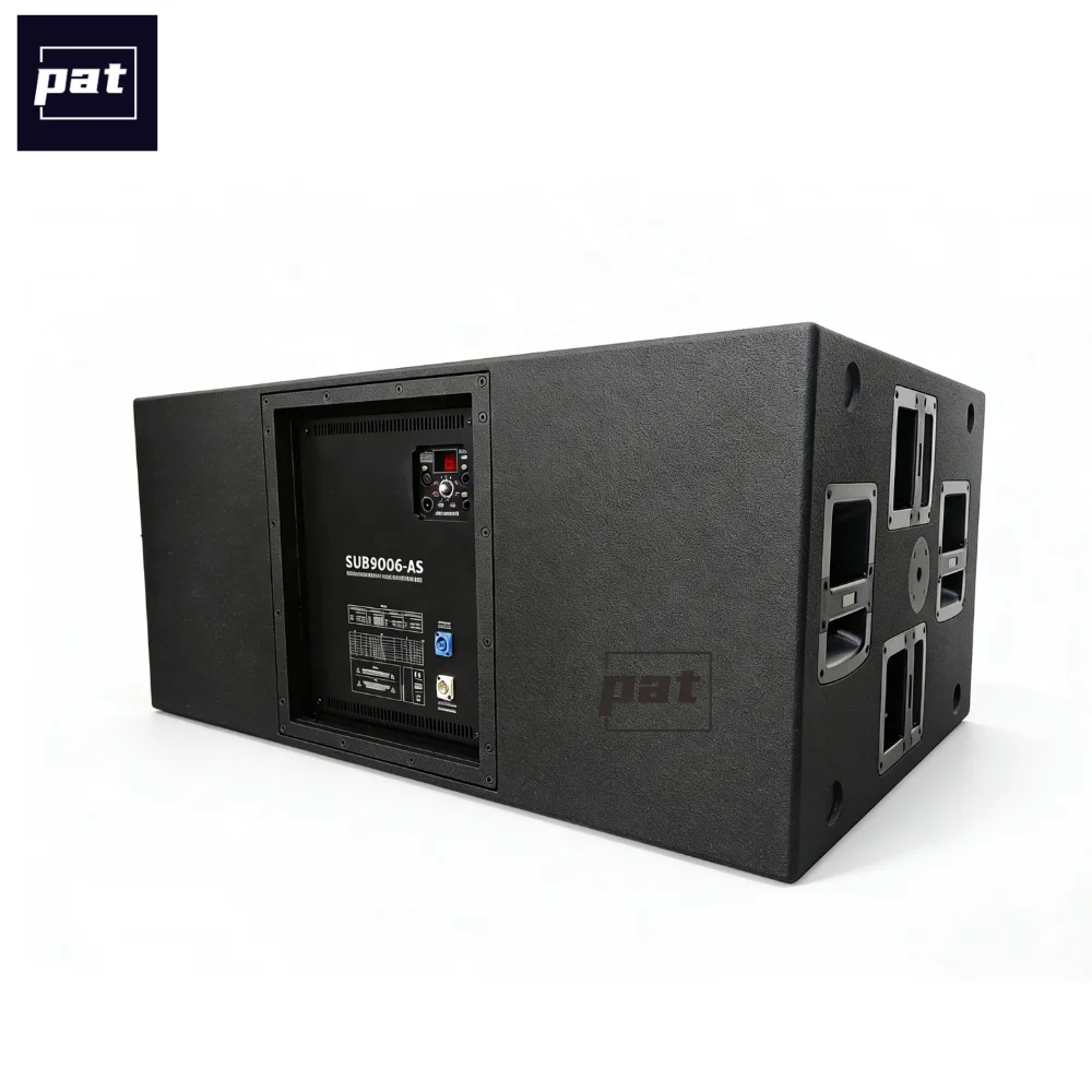 

PAT SUB 9006-AS Professional Double 18inch High Power Active Subwoofer