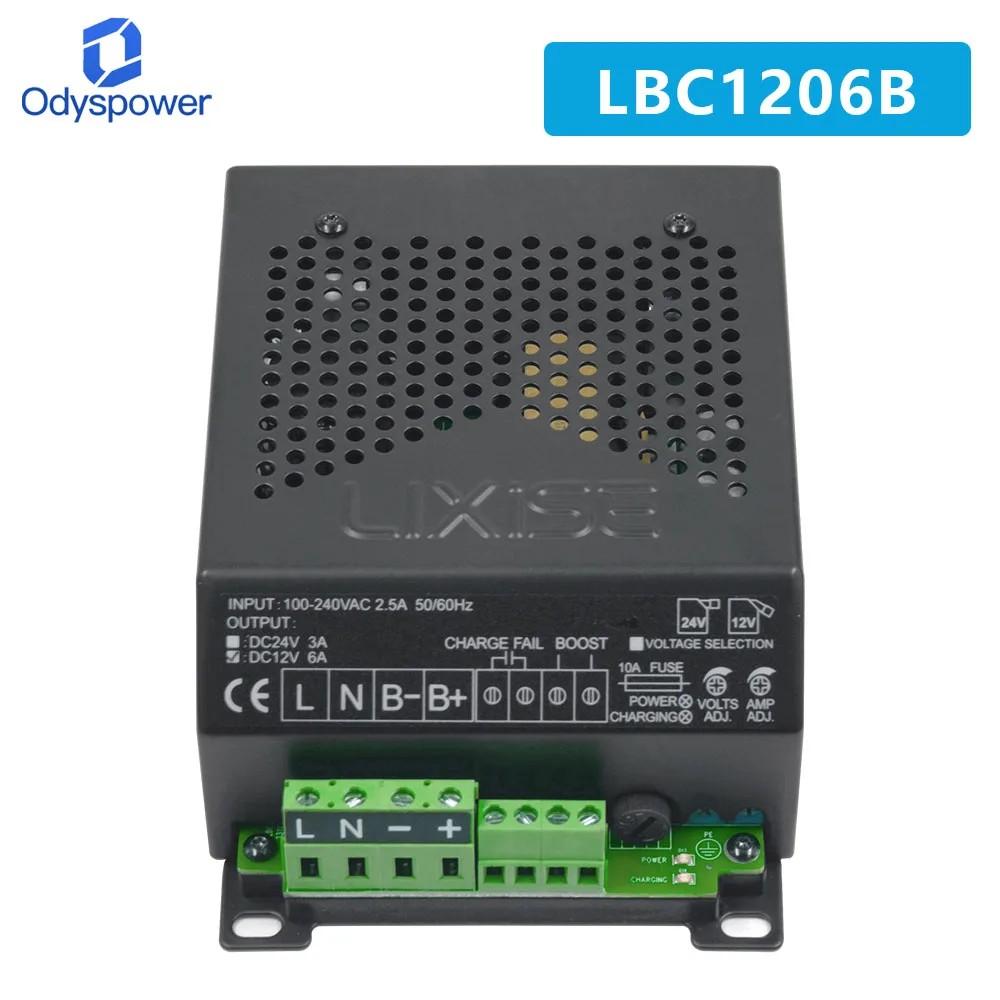

Generator Intelligent Power Supply LIXiSE 12v 6a battery charger LBC1206B