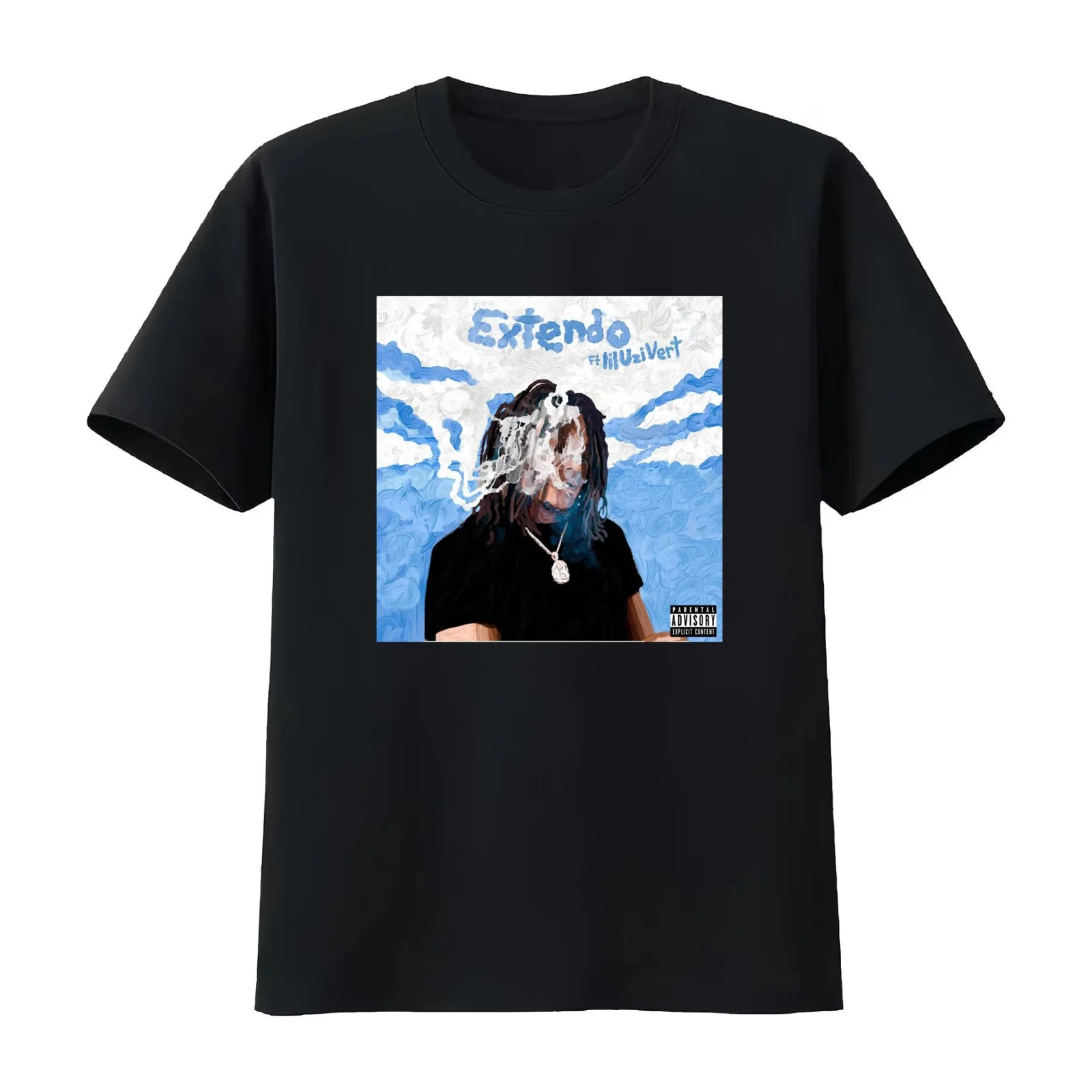 young nudy-extendo T-Shirt Summer Casual Cotton Tee Oversized Streetwear Tops Vintage Graphic Print Loose Fit Short Sleeve