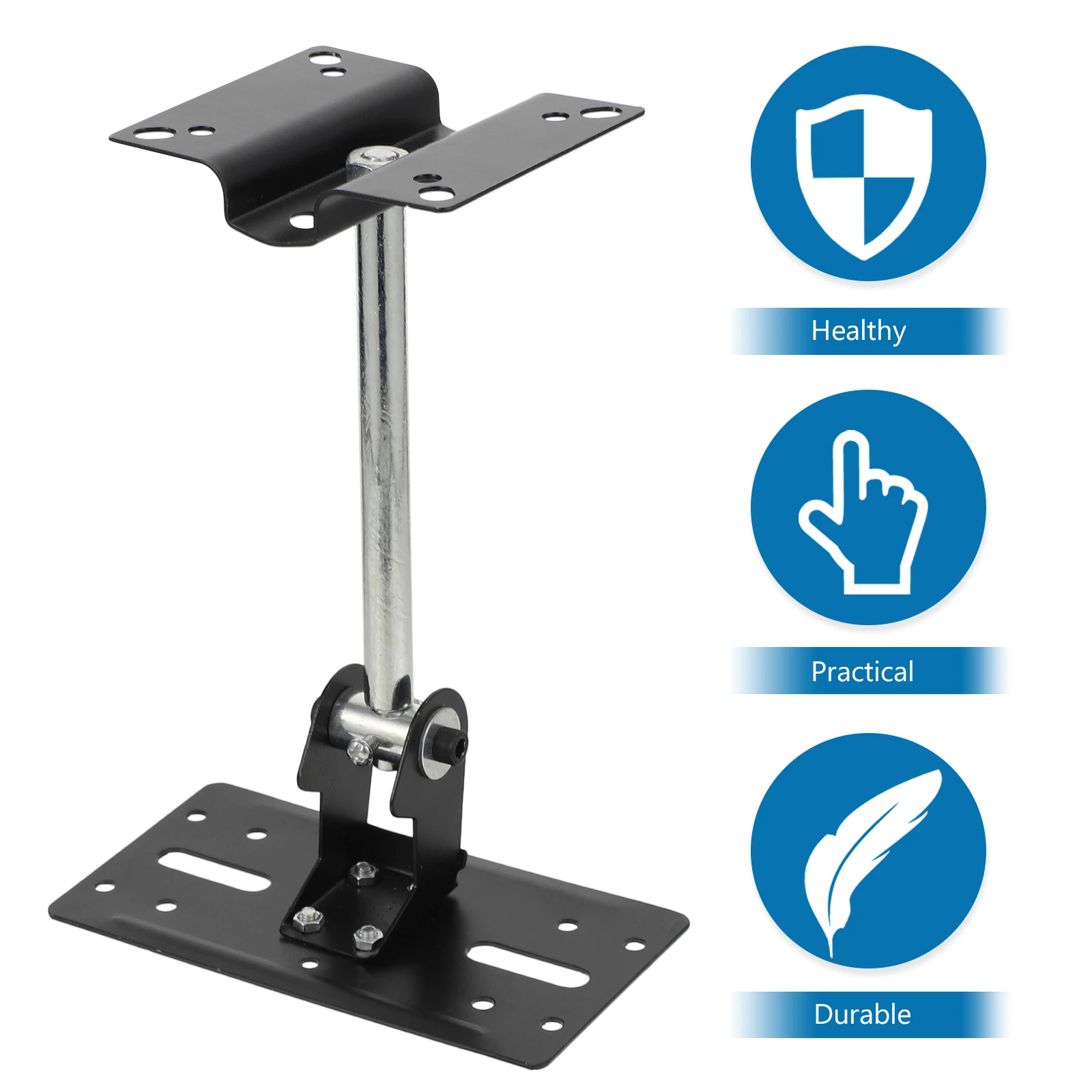 

Speaker Hanger Brackets Racks Wall mounted Audio Iron Shelving St ganizer Thick Durable Sturdy Wear resistant for Living