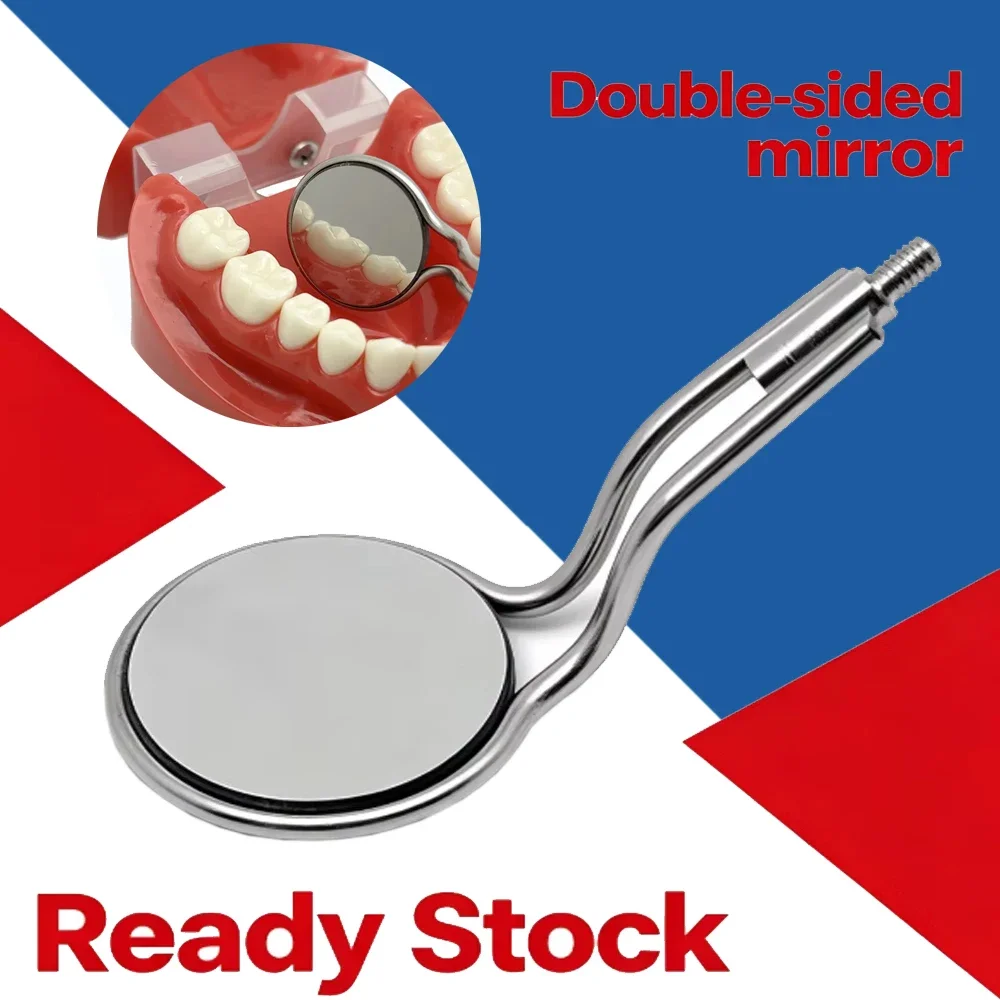 Dental Anti Fog Mouth Mirror Reflectors High Quality Rhodium Double Sided Oral Mirror for Examination