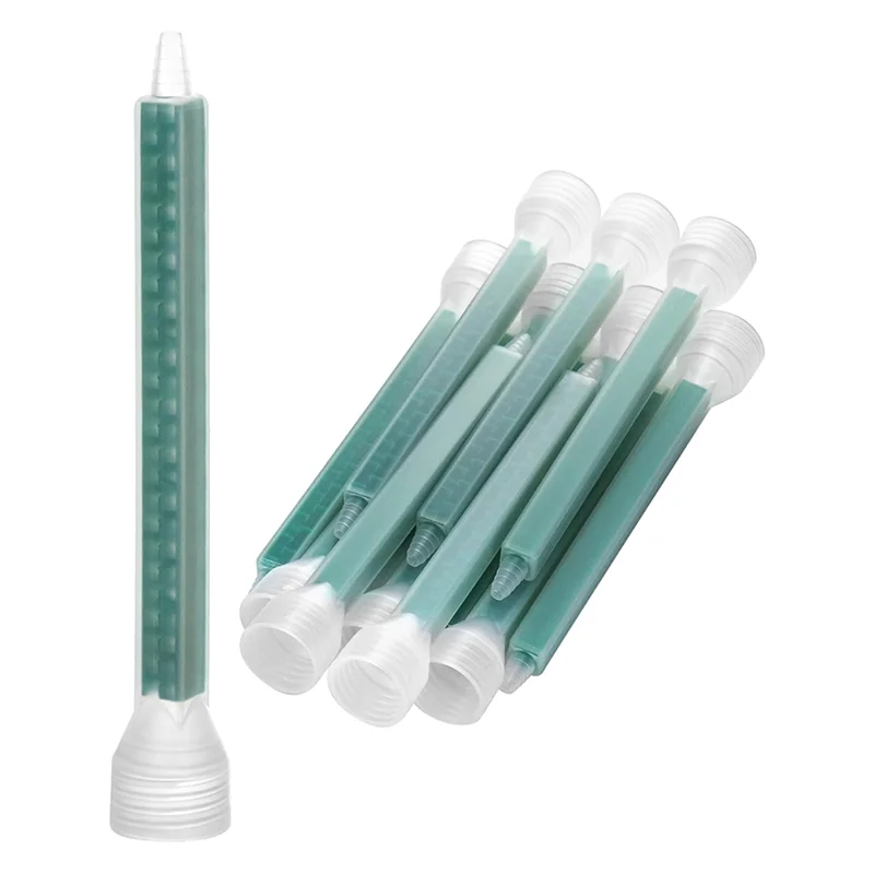 

A04G-24 Epoxy Mixing Nozzle, Static Mixing Nozzle Tip For Adhesive Cartridges 40Pcs