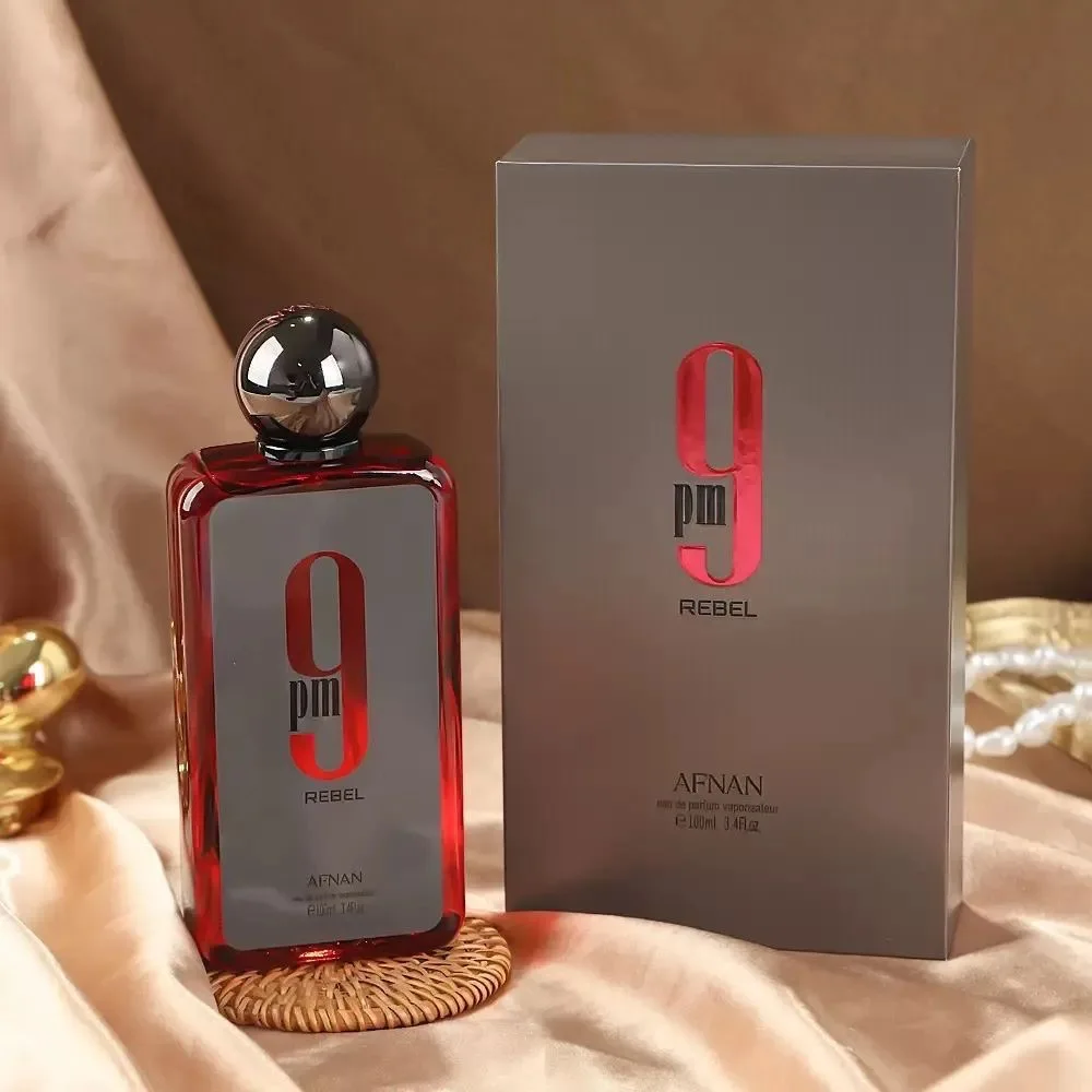 

AFNAN 9PM neutral perfume (fruit, wood, sweet, oriental) is suitable for any venue