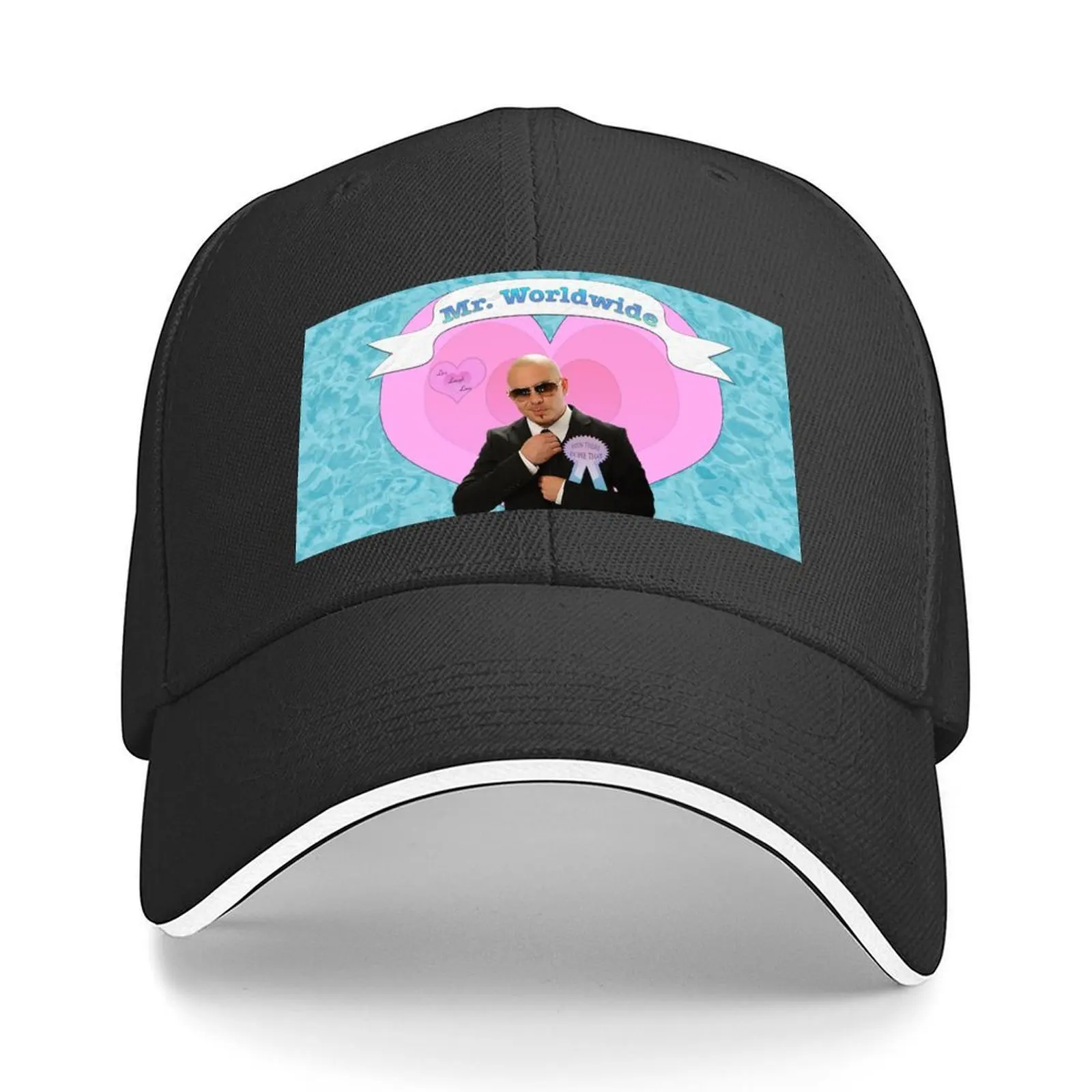 

Mr Worldwide Baseball Cap derby hat Big Size Hat New Hat Uv Protection Solar Hats For Women Men's