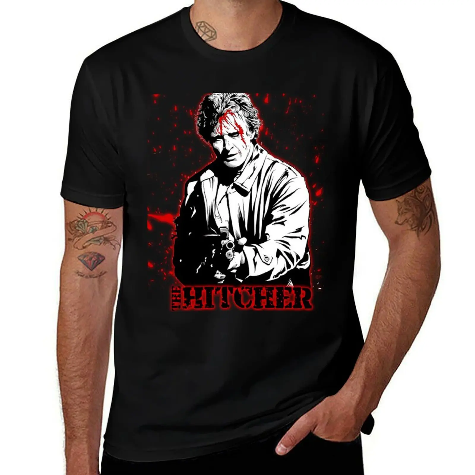 

the Hitcher T-Shirt oversizeds summer top animal prinfor boys plain t shirts men