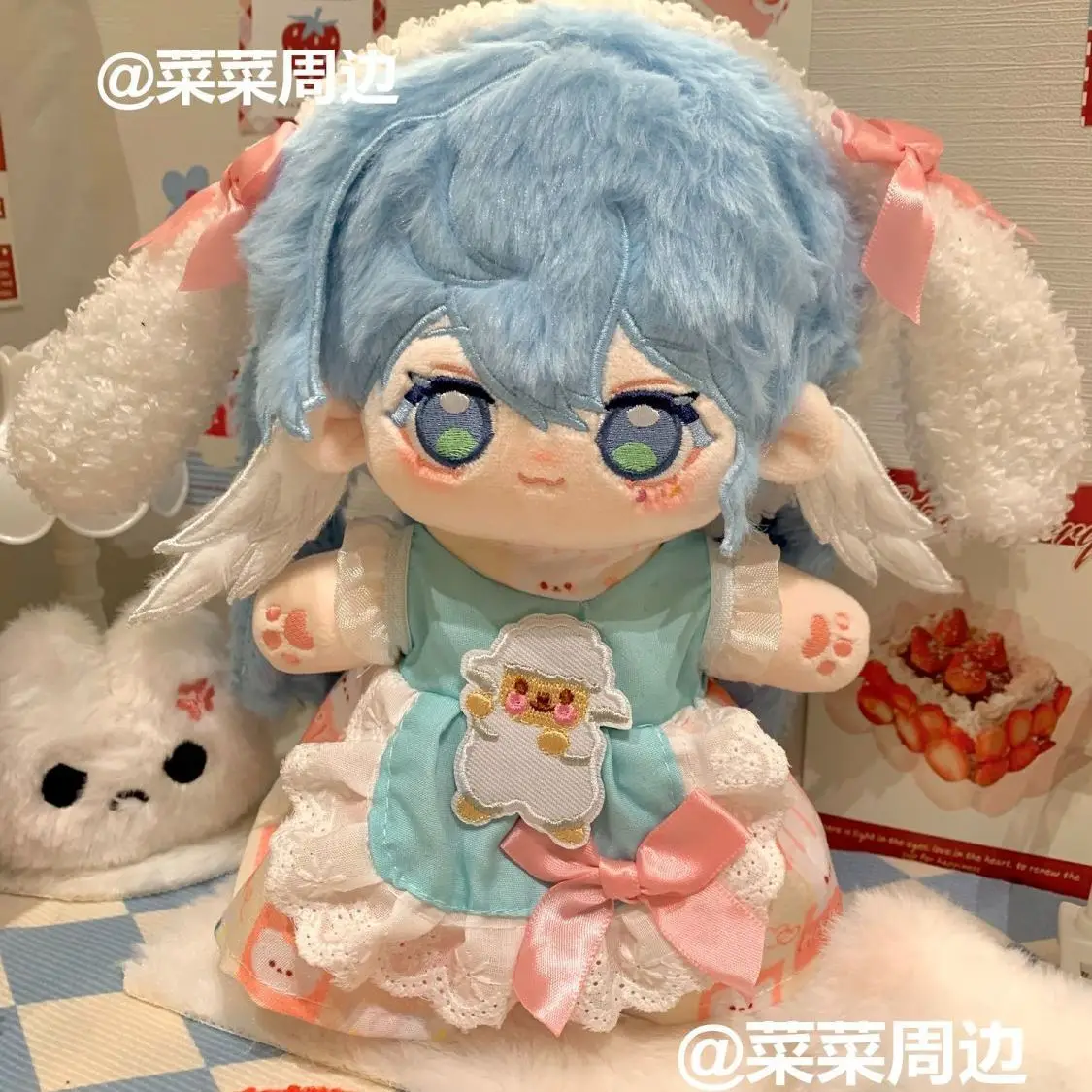 

Аниме Honkai: Star Rail Robin 20 см, очаровательные мультяшные фигурки для косплея, плюшевые игрушки, хлопковая кукла, платье для тела, плюшевые игрушки, подарок на день рождения