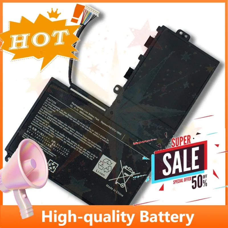 SWZY PA5157U-1BRS Laptop Battery for Toshiba Satelite U940 M40 M50T E55 E55T-A5320 E45T E45T-A4100 E45T U940 M40t-AT02S M50-A 50