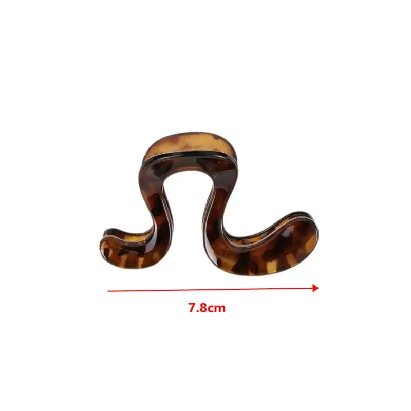 Elegante gebogene Haarnadeln für Frauen, Design für hohen Pferdeschwanz am Hinterkopf, Haaraccessoires – Detail 8